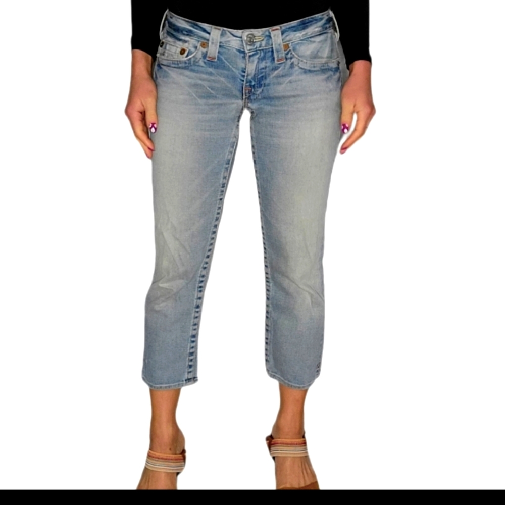 TrueReligion Cropped Jeans